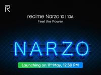 Realme Narzo 10系列将于5月11日发布