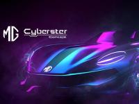 近日双门敞篷纯电概念跑车名爵Cyberster Concept的效果图曝光