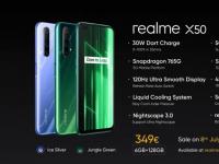 Realme X50 5G已经抵达欧洲售价350欧元