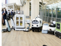 AI消毒机器人与机动车辆在东京新车站首次亮相