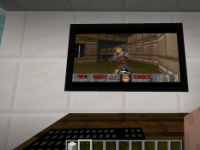 您可以使用虚拟PC在Minecraft中播放Doom