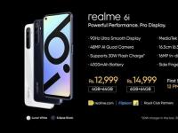 realme近期在印度发布了realme 6i手机售价12999印度卢