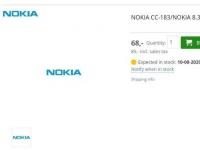 外媒Nokiapoweruser曝光了诺基亚8.3 5G透明保护壳的清单