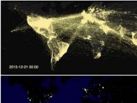 Twitter数据揭示了全球通讯网络