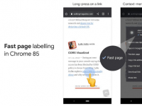 Google Chrome Beta v85引入了网址的快速页面标签