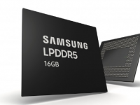 三星开始批量生产16GB LPDDR5 DRAM芯片