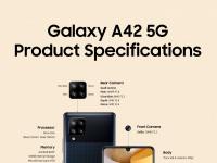 三星终于淘汰了Galaxy A42 5G的完整规格
