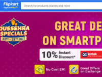 Flipkart与Kotak Mahindra银行合作提供10％的折扣