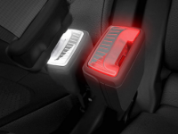 斯柯达的LED安全带带扣可提高夜间可用性