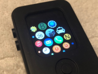Apple Watch原型硬件图像显示了早期的watchOS软件