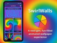 SwirlWalls拥有140多种以漩涡为主题的自定义壁纸