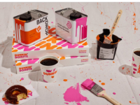 Dunkin今天宣布与创新的在线涂料零售商Backdrop合作