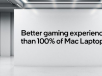 英特尔提供比100%的Apple Mac笔记本电脑更好的游戏体验