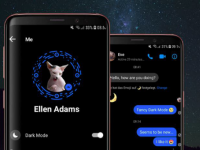 Facebook Messenger现在为Android智能手机提供更好的暗模式模式