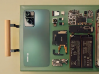 Redmi Note 11 Pro+的拆解展示其双电池和三后置摄像头