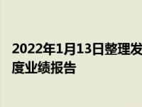 2022年1月13日整理发布：台积电今日公布 2021 年第四季度业绩报告