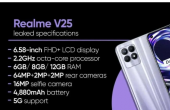 REALME V25 在 TENAA 的规格和设计被揭晓