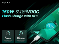 3月1日OPPO推出150W SUPERVOOC充电 电池修复技术和240W充电