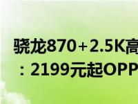 骁龙870+2.5K高刷屏！OPPO Pad明天首销：2199元起OPPO,平板,OPPO Pad