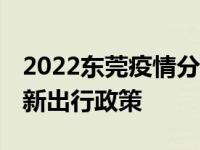2022东莞疫情分布在哪个镇 东莞疫情防控最新出行政策