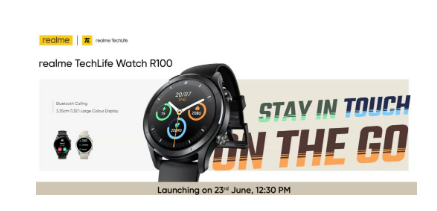 荣耀TechLife Watch R100智能手表蓝牙通话功能于6月23日推出