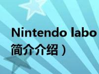 Nintendo labo（Nintendo Labo相关内容简介介绍）